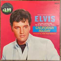 Elvis Presley California Holiday Vinyl LP USED
