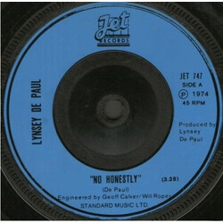 Lynsey De Paul No Honestly USED VINYL 7INCH 45 RPM SINGLE