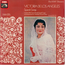 Victoria De Los Angeles Sings Spanish Songs Vinyl LP USED