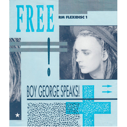 Boy George Boy George Speaks! Flexi-disc USED