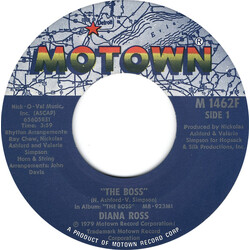 Diana Ross The Boss USED VINYL 7INCH