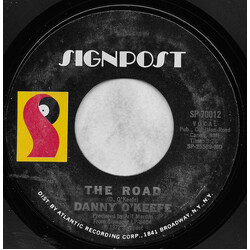 Danny O'Keefe The Road / I'm Sober Now USED VINYL 7INCH 45 RPM STYRENE