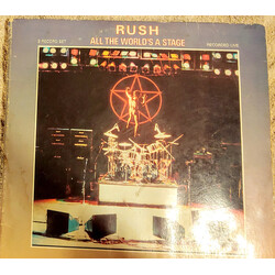 Rush All The World's A Stage Vinyl LP USED