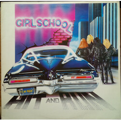 Girlschool Hit And Run Vinyl LP USED