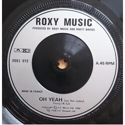 Roxy Music Oh Yeah VINYL 7" USED