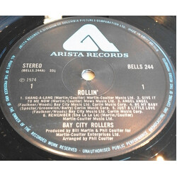 Bay City Rollers Rollin' Vinyl LP USED