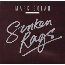 Marc Bolan / T. Rex Sunken Rags ('85 Remix) USED VINYL 7INCH 45 RPM SINGLE