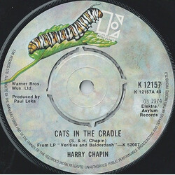 Harry Chapin Cat's In The Cradle USED VINYL 7INCH 45 RPM SINGLE