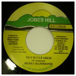 Beres Hammond Much Clearer USED VINYL 7INCH 45 RPM SINGLE