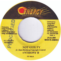 Anthony B Not Guilty USED VINYL 7INCH 45 RPM