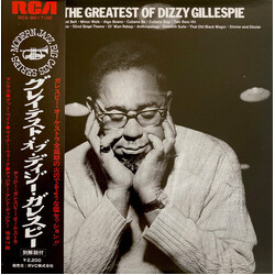 Dizzy Gillespie The Greatest Of Dizzy Gillespie Vinyl LP USED