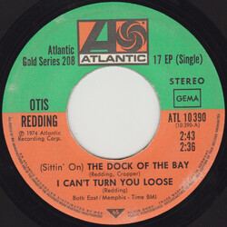 Otis Redding (Sittin' On) The Dock Of The Bay / I Can't Turn You Loose / (I Can't Get No) Satisfaction USED VINYL 7INCH 45 RPM EP