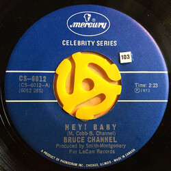 Bruce Channel Hey! Baby USED VINYL 7INCH 45 RPM