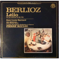 Hector Berlioz Lélio Ou Le Retour À La Vie Vinyl LP USED