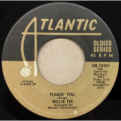Willie Tee Teasin' You / Walking Up A One Way Street USED VINYL 7INCH 45 RPM SINGLE REISSUE