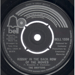 The Drifters Kissin' In The Back Row Of The Movies USED VINYL 7INCH SINGLE 45 RPM