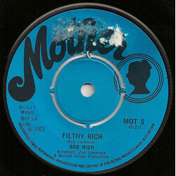 Bob Rich (2) Filthy Rich USED VINYL 7INCH 45 RPM