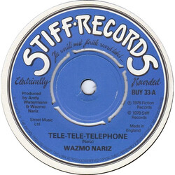 Wazmo Nariz Tele-Tele-Telephone USED VINYL 7INCH SINGLE