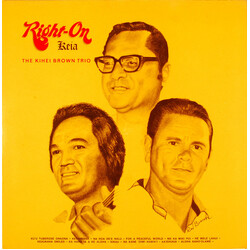 The Kihei Brown Trio Right-On Keia Vinyl LP USED