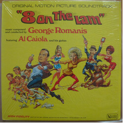 George Romanis 8 On The Lam (Original Motion Picture Soundtrack) Vinyl LP USED