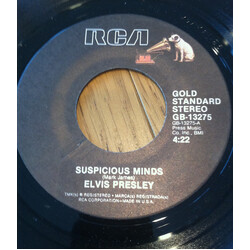 Elvis Presley Suspicious Minds  VINYL 7" USED