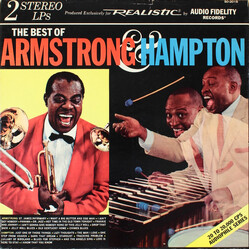 Louis Armstrong / Lionel Hampton The Best Of Armstrong & Hampton Vinyl 2 LP Box Set USED