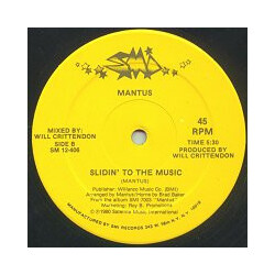 Mantus Boogie To The Bop / Slidin' To The Music USED VINYL 12INCH 45 RPM