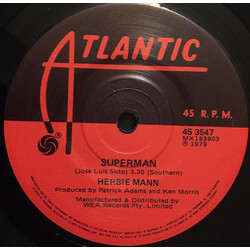Herbie Mann Superman USED VINYL 7INCH 45 RPM SINGLE