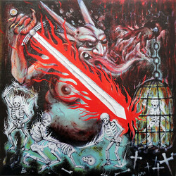 Impaled Nazarene Vigorous And Liberating Death Vinyl LP USED