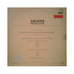 Johann Sebastian Bach / Ralph Kirkpatrick Erster Theil Der Clavier-Uebung: 6 Partitas (I) (Partita No. 1 In B Flat Major, BWV 825 / Partita No. 2 In C
