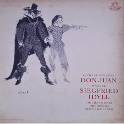 Richard Strauss / Richard Wagner / Philharmonia Orchestra / Alceo Galliera Don Juan / Siegfried Idyll Vinyl LP USED