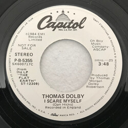 Thomas Dolby I Scare Myself USED VINYL 7INCH 45 RPM PROMO STEREO