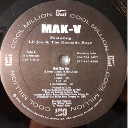 Mak Villain Get Em Up USED VINYL 12INCH 33 S RPM