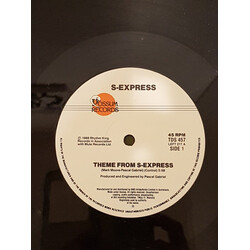S'Express Theme From S-Express USED VINYL 12INCH 45 RPM SINGLE