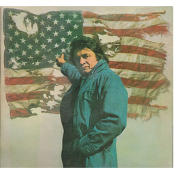 Johnny Cash Ragged Old Flag Vinyl LP USED