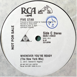 Five Star Whenever You're Ready Vinyl 12" USED
