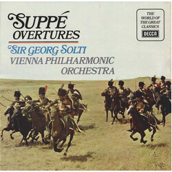 Franz von Suppé / Georg Solti / Wiener Philharmoniker Overtures Vinyl LP USED
