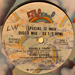 First Choice Double Cross / Great Expectations USED VINYL 12INCH 33 S RPM SINGLE STEREO