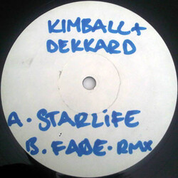 Kimball & Dekkard Starlife USED VINYL 12INCH WHITE LABEL PROMO