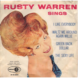 Rusty Warren Rusty Warren Sings USED VINYL 7INCH 45 RPM EP