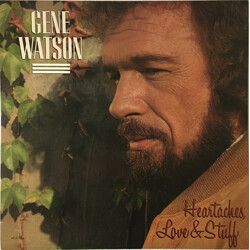 Gene Watson Heartaches, Love & Stuff Vinyl LP USED
