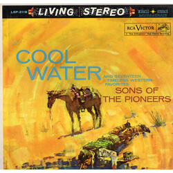 The Sons Of The Pioneers Cool Water (And Seventeen Timeless Western Favorites) Vinyl LP USED