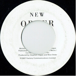 New Order True Faith USED VINYL 7INCH 45 RPM SINGLE