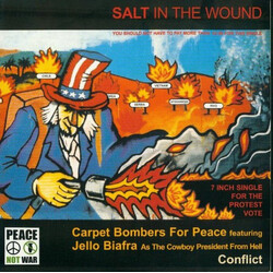 Carpet Bombers For Peace / Conflict (2) Salt In The Wound USED VINYL 7INCH 45 RPM SINGLE
