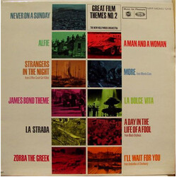 New Hollywood Orchestra Great Film Themes No. 2 Vinyl LP USED