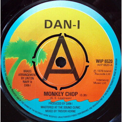 Dan-I Monkey Chop USED VINYL 7INCH SINGLE