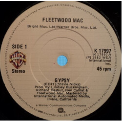 Fleetwood Mac Gypsy USED VINYL 7INCH 45 RPM SINGLE