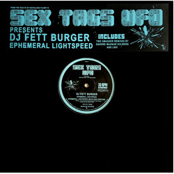 DJ Fett Burger Ephemeral Lightspeed USED VINYL 12INCH 33 S RPM SINGLE