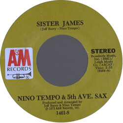 Nino Tempo & 5th Ave. Sax Sister James / Clair De Lune (In Jazz) USED VINYL 7INCH 45 RPM SINGLE STYRENE STEREO