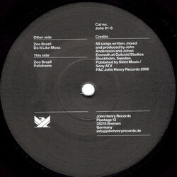 Zoo Brazil Do It Like Moss / Palidroms VINYL 12" USED